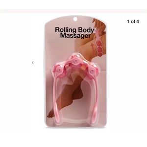 Rolling Body Massager, three plastic beaded roller